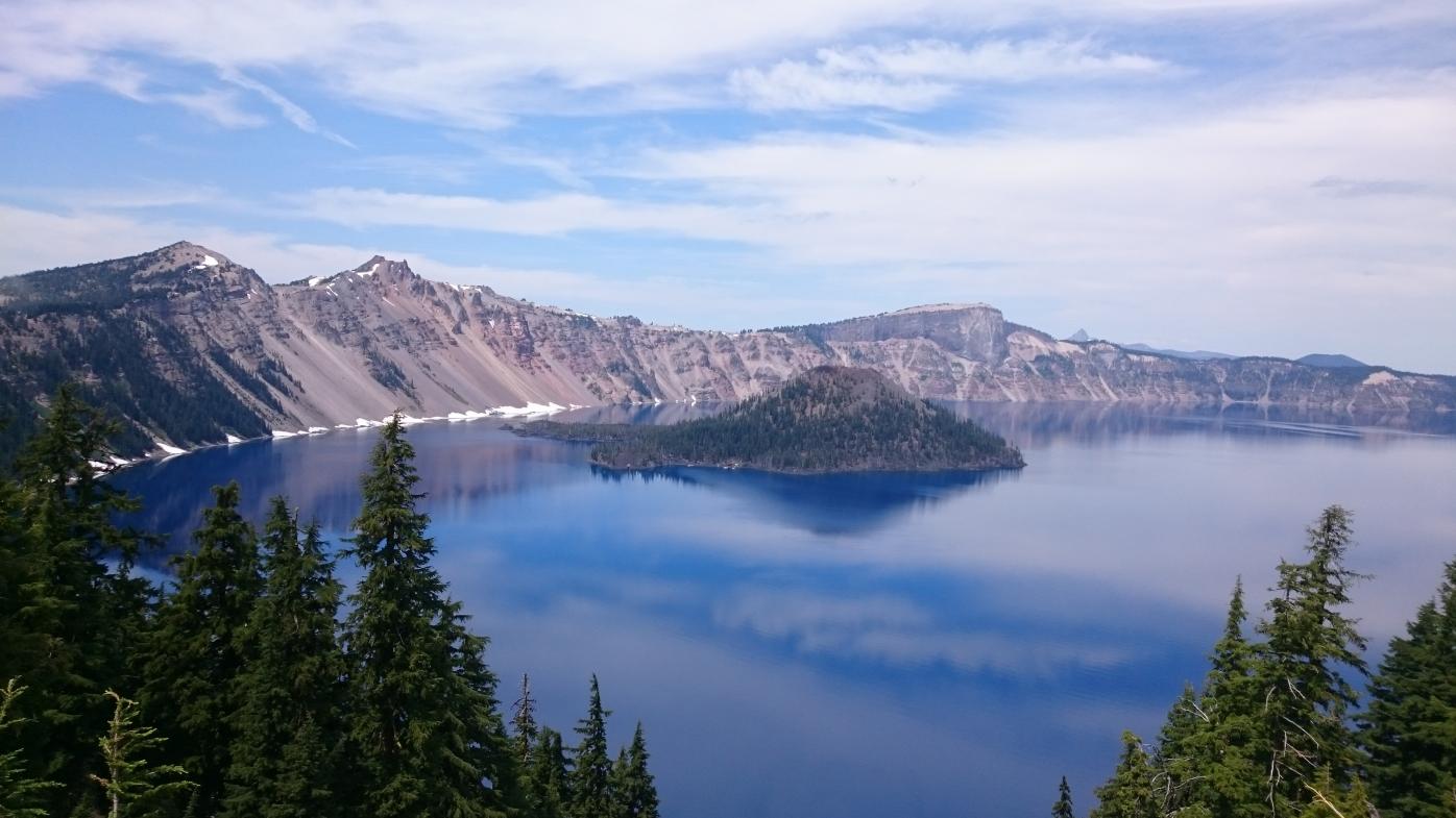 2017 SUSI Student Leaders from Europe on Environmental Issues Program Participant Aino Kangas got to visit the great crater lake