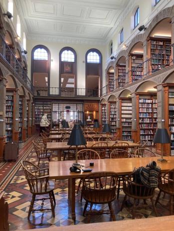 Campus library at Rutgers